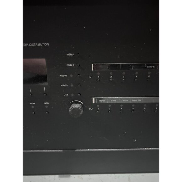 Crestron Digital Video Switcher With Cards Black DM-MD16X16 - Picture 5 of 16